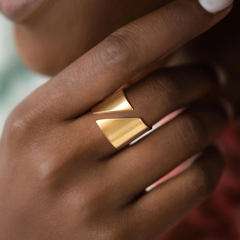 Otevřený prsten minimalista - Zovero